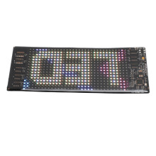 LED Car Sign Flexible LED Matrix Panel App Control Custom Text Pattern Digital Sign Programmable Scrolling LED Display Sign