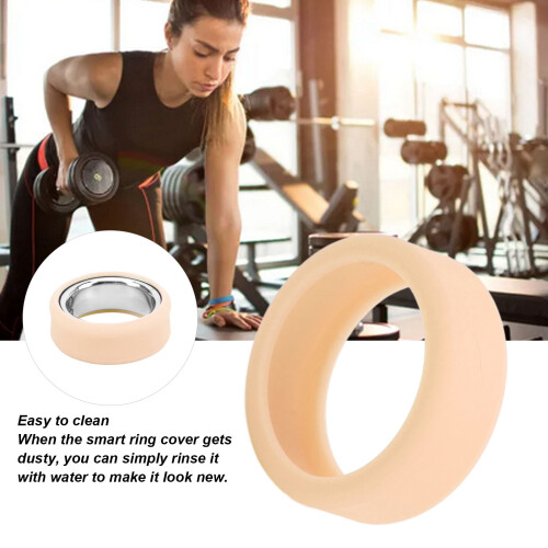 Silikon-Ringabdeckung Pink S/M 24mm 0.94in 27mm 2