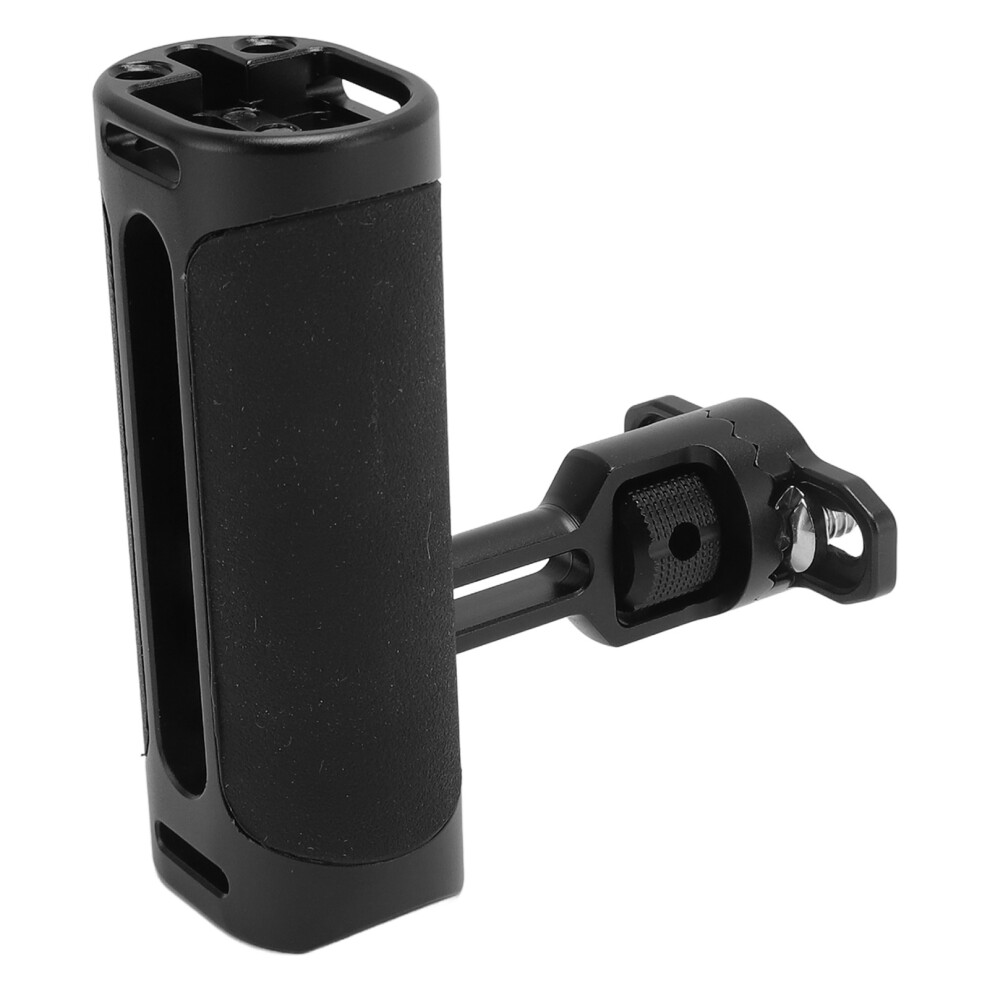 Camera Cage Handle Aluminum Ergonomic Rotating Universal Cold Shoe Port 1/4Inch Screw Hole Camera Cage Handgrip For Shooting Accessory 8431313829729