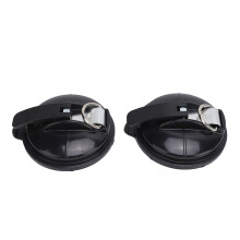 2 Stück Saugnapf-Haken 116 mm Schwarz für T4/T5/T6