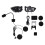 Motorrad Bluetooth-Interkom 1000mAh IP67 32h 2