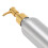 2 Stück Aluminium-Lotionpumpflaschen leer 5