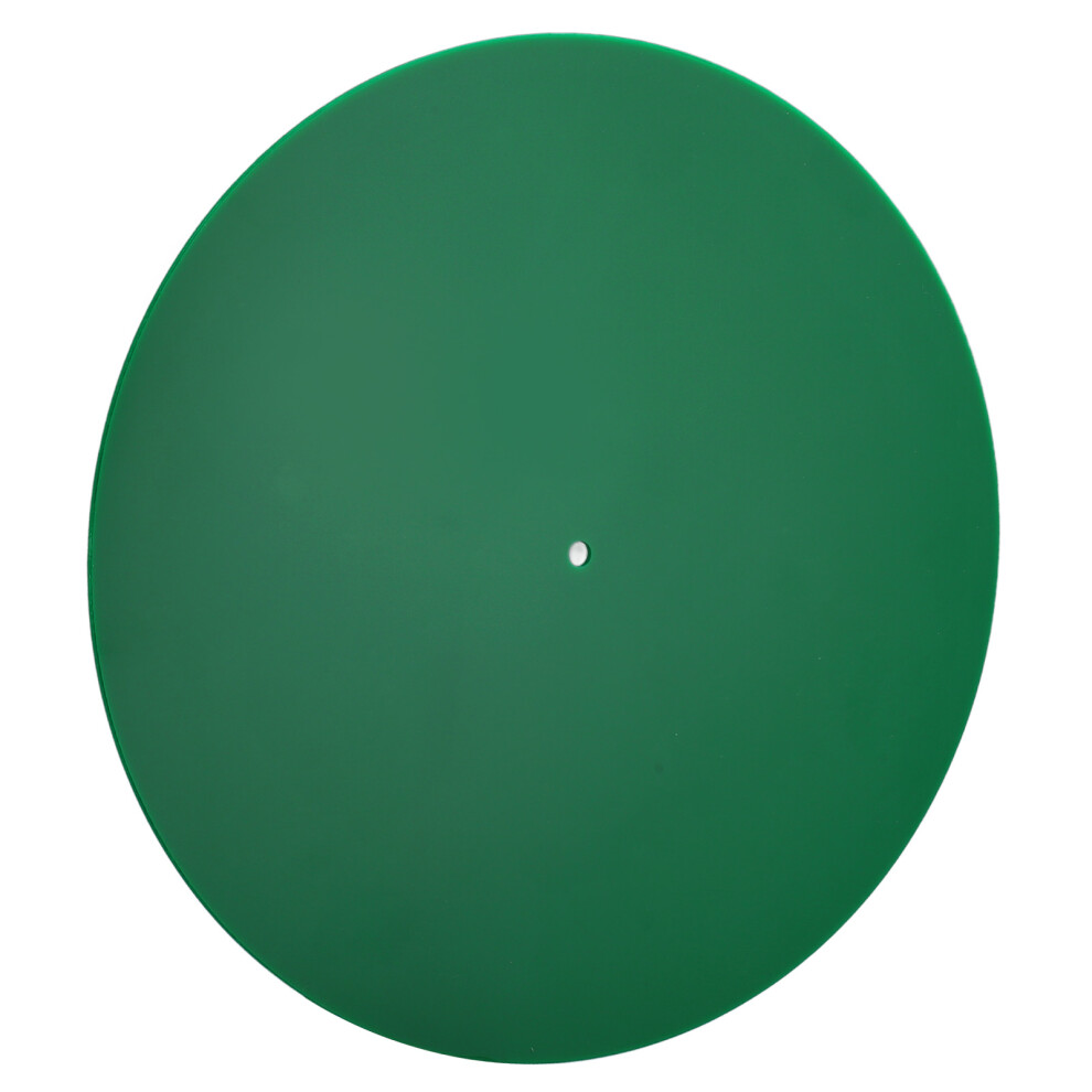 Turntable Mat Record Platter Slipmat Anti Static Acrylic Record Player Platter Slip Mats For 12 Inch Record Player Green 8051313834501
