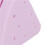 Dreieckige Silikon-Puderquaste-Box Hellviolett 14