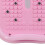 Beinstreckungs-Schrägbrett 881,8 lb, 8-Position Pink 11