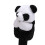 Panda-Plüsch-Golfschlägerhaube, Einheitsgröße, Nylon 9
