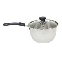 Edelstahltopf für Milch mit Anti-Verbrennungsgriff, 17,5 cm, 518 g