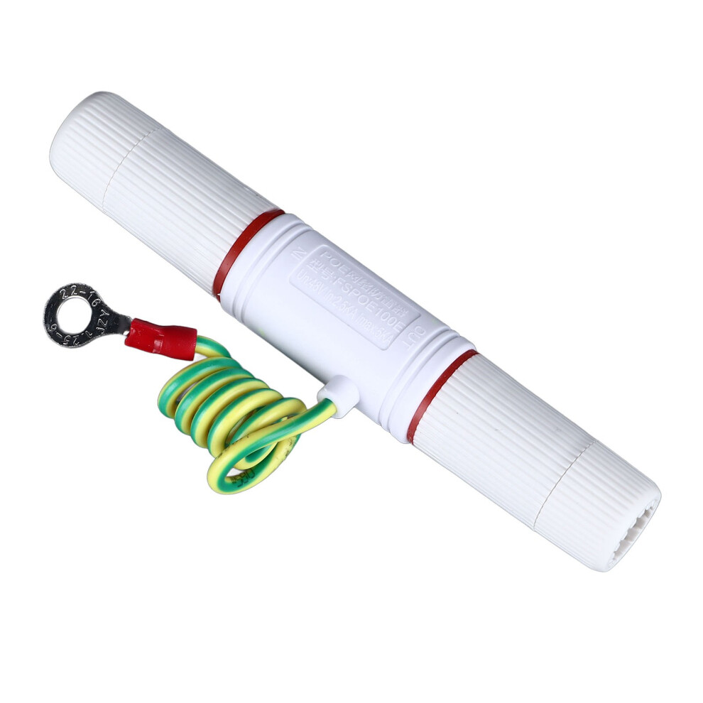 POE Gigabit RJ45 Surge Protector Waterproof Network Arrester Surge Protective Device 12â57V