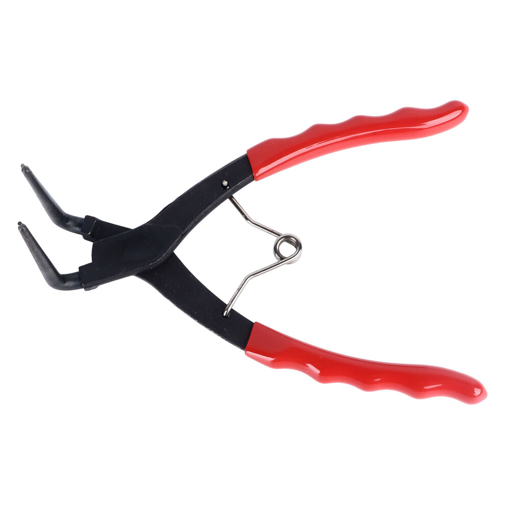 Circlip Pliers Heavy Duty Internal Bent 90 Degree Long 7in Carbon Steel Spring Loaded-image-OPC-PHQCY6B-NEW