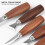 Ergonomic Whittling Knife: Steel Blade & Walnut Handle 5