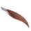 Ergonomic Whittling Knife: Steel Blade & Walnut Handle 4