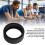 Silikon-Ringabdeckung Mehrzweck Größe S 6-10 Schwarz 4