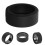 Silikon-Ringabdeckung Mehrzweck Größe S 6-10 Schwarz 16
