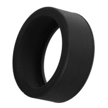 Silikon-Ringabdeckung Mehrzweck Größe S 6-10 Schwarz
