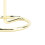 4 Stück T-förmiger Ohrring-Display-Ständer Gold Eisen 4