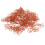 100 Stück hasenförmige Metallclips, orangefarbenes Lesezeichen 16