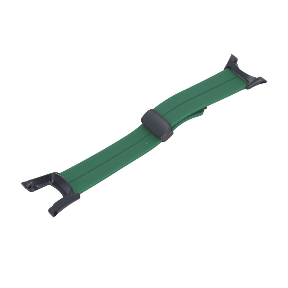 Magnetic Watch Band For Suunto Ambit 1 2 2S 2R 3 Sport 3 Peak Adjustable Waterproof Folding Clasp Magnetic Clasp Loop Strap Od Green 7671313848622