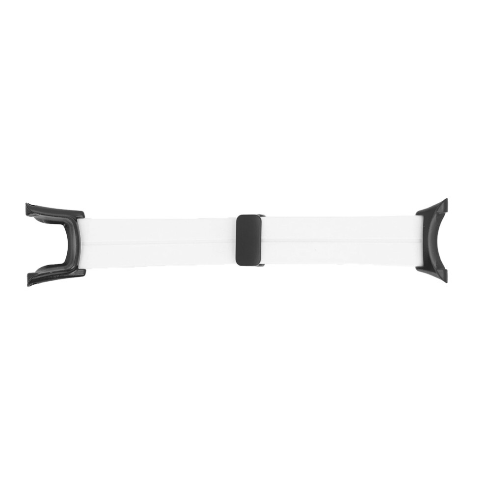 Silicone Watch Strap Waterproof Magnetic Folding Buckle Replacement Watchband For Suunto Ambit 1 2 2S 2R 3 Sport 3 Peak White 8371313848569