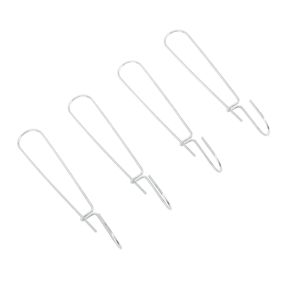 20Pcs Paper Pattern Hook Galvanized Steel 2.5X185mm Pattern Making Paper Storage Hanging Hook 8741313848416