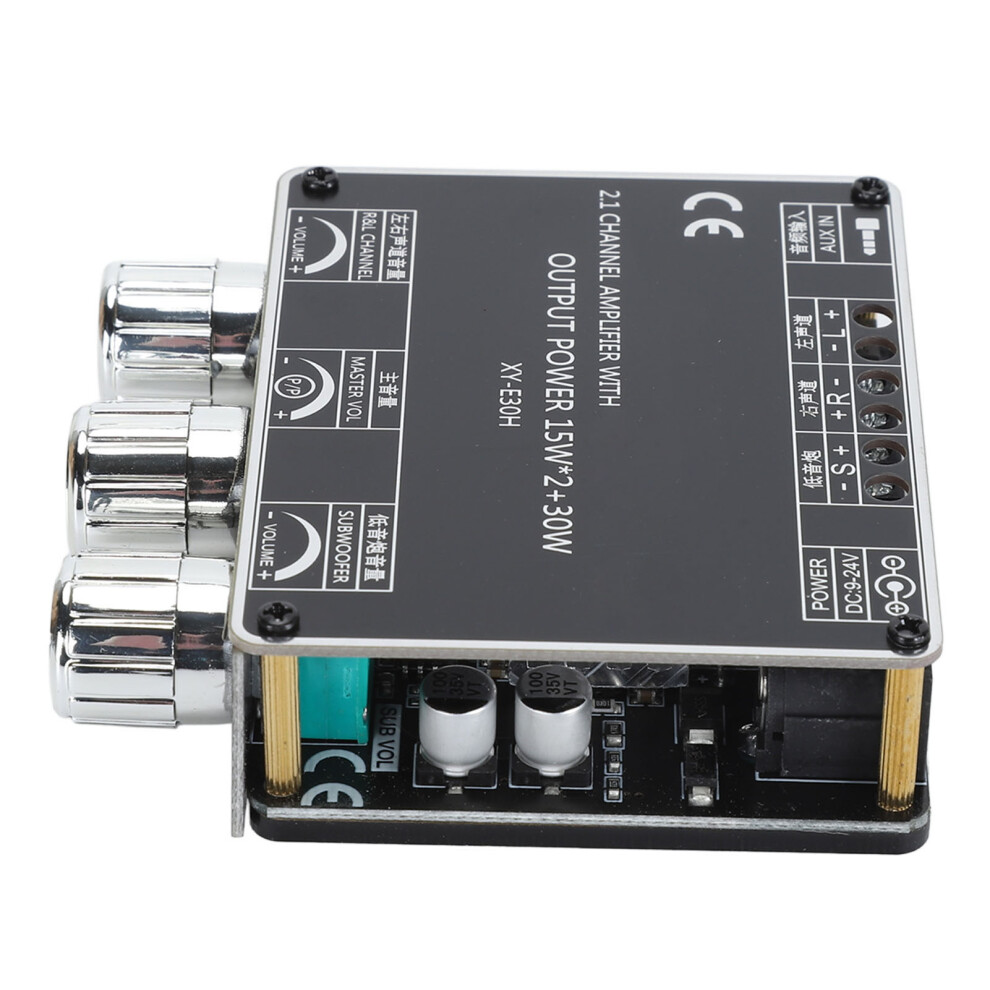 XY E30H 2.1 Channel Bluetooth Power Amplifier Board APP Control Bluetooth Amplifier Board Module for DIY Bluetooth Speaker