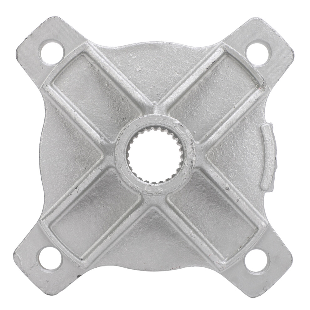 24T Spline 4 Stud Rear Axle Wheel Hub Replacement Part For 125Cc 150Cc 200Cc Quad Bike Atv Go Kart Silver 8771313852762