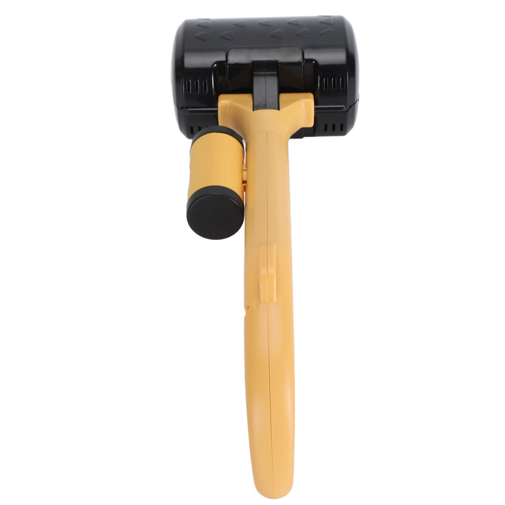 Yellow/Black Pet Pooper Scooper Multipurpose Lightweight Portable Long Handle Dog Pooper Shovel With Poop Bag Dispenser For Outside Yard