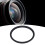 95-86mm Aluminium-Filteradapterring für Kamera 16