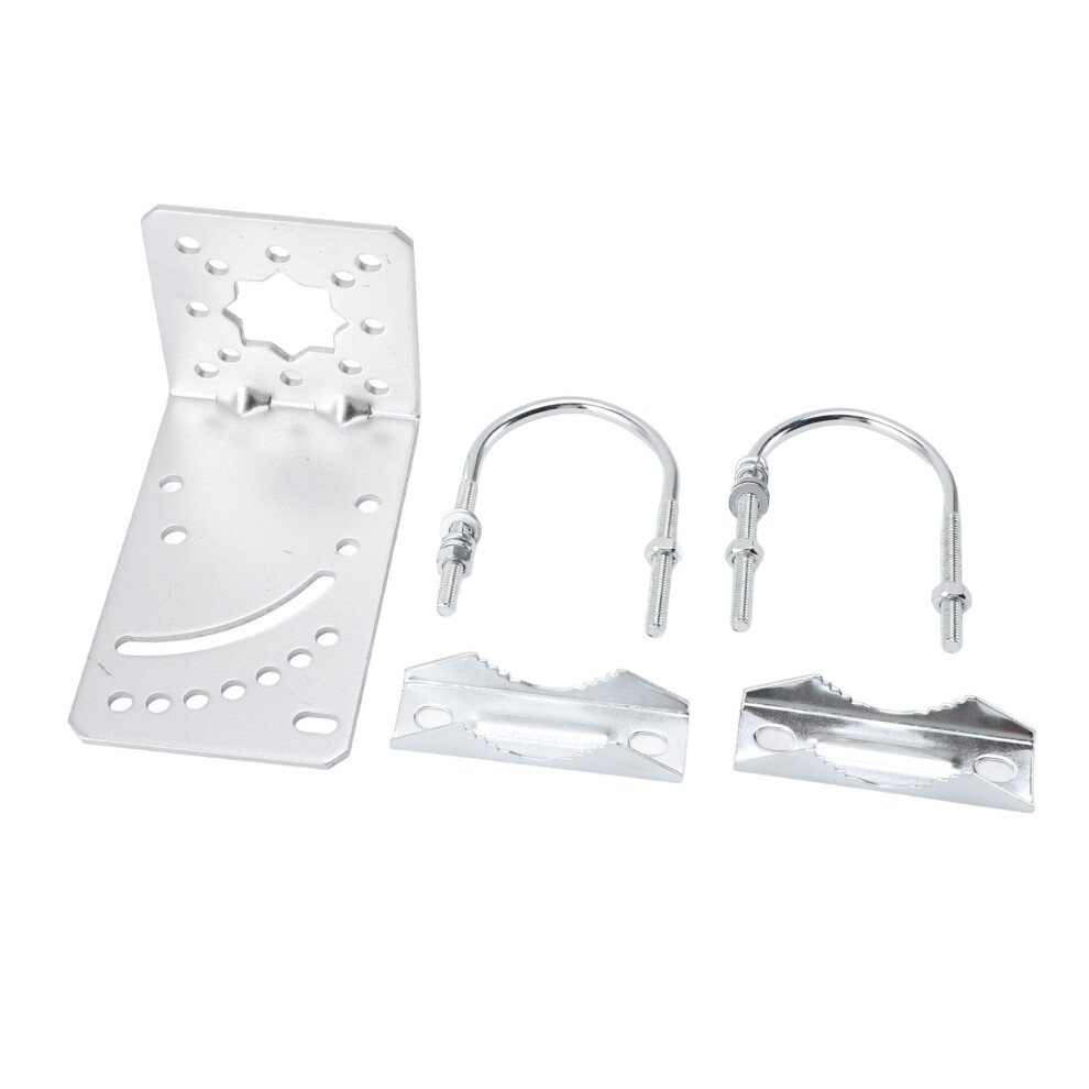 Pole Mount Bracket For Outdoor Antenna Iron Satellite Internet Antenna L Mounting Bracket For Starlink Wall Ground Roof Mount 4241313856823