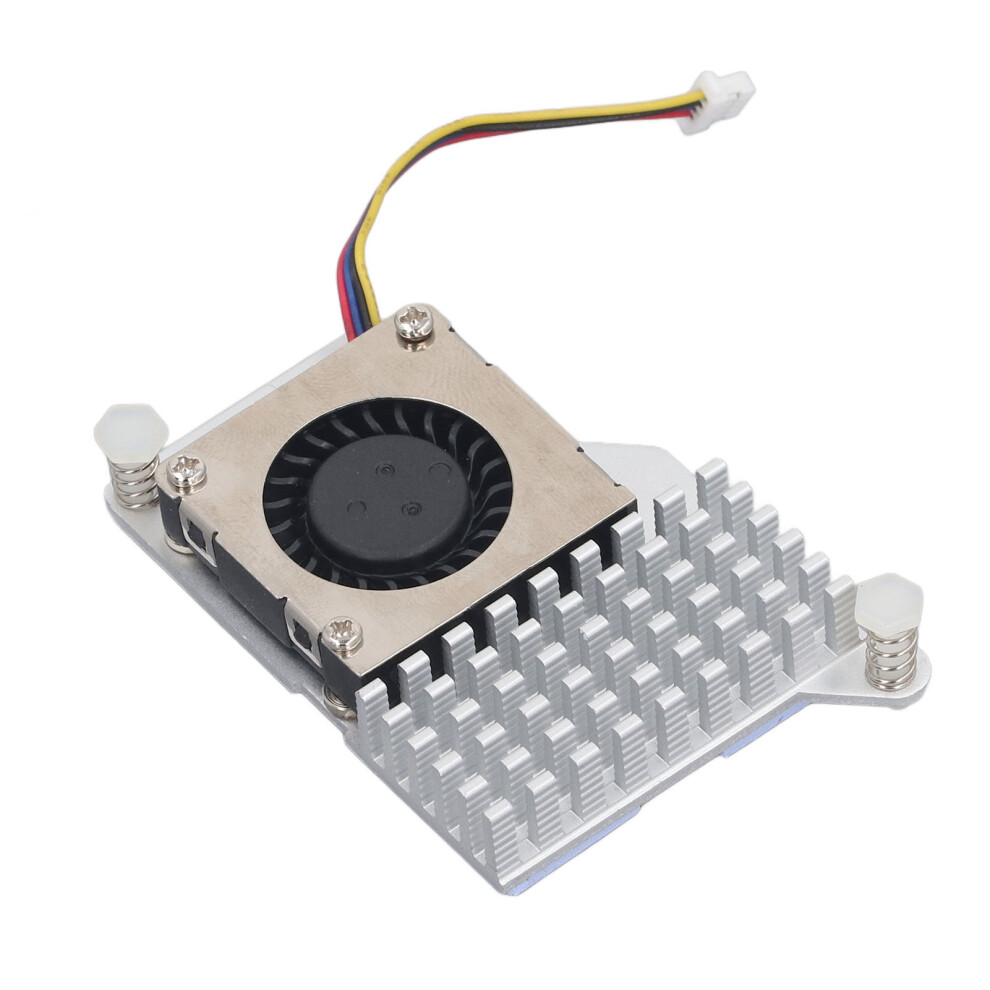 For Pi 5 Active Cooler Pwm Control Fan Aluminum Alloy Heatsink Efficient Heat Dissipation Active Cooling Fan Dc5v 6951313859738