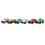 1:64 Aluminium-Rennwagen-Set, 6 Stück, Pull-Back-Funktion, Farbe 15