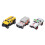 1:64 Aluminium-Rennwagen-Set, 6 Stück, Pull-Back-Funktion, Farbe 11