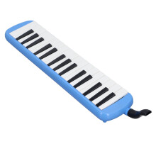 32 Keys Mouth Melodica with Mouthpiece and Blowpipe Keyboard Organ Playing Musical Instruments for Students Beginners