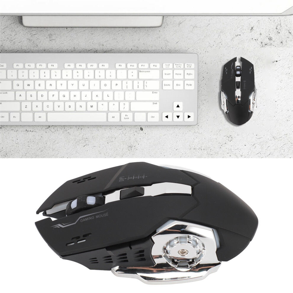 2.4Ghz Wireless Bt Mouse Dual Mode Silent Easy Operation Ergonomic Optional Wireless Mouse For Pc Laptop 4221313860853