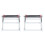 Adjustable Cutting Machine Support Frame Foldable 55‑135mm Height Adjustable Metal Cutting Machine Support Stand 2PCS 1