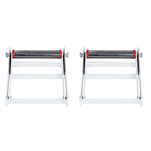Adjustable Cutting Machine Support Frame Foldable 55‑135mm Height Adjustable Metal Cutting Machine Support Stand 2PCS