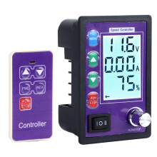 DC-Motorcontroller 10-55V 30A Wendbarer Geschwindigkeitsregler mit LCD & Fernbedienung