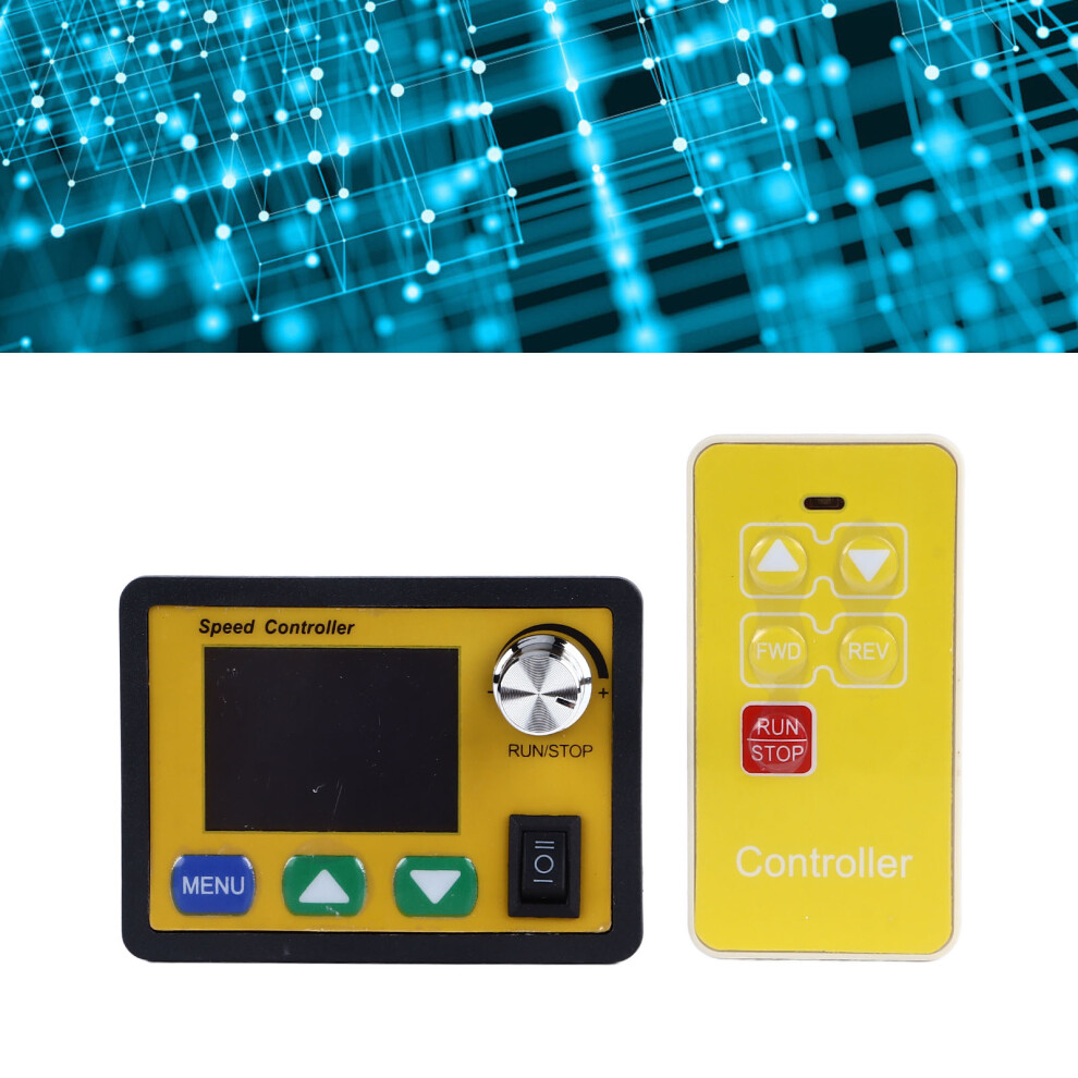 Dc Motor Speed Regulator Cw Ccw Lcd Display Button Knob Adjustment Dc Motor Governor 6Â55V Dc 9351313862894