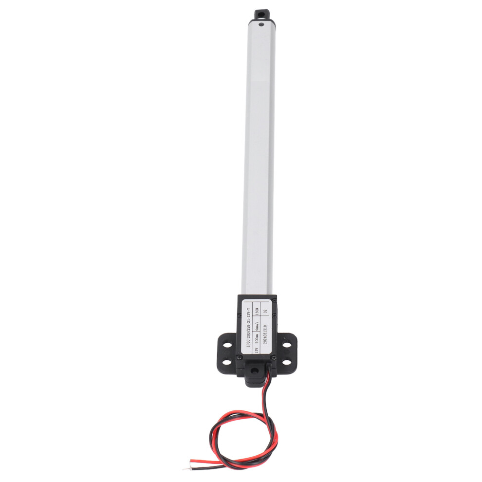 Electric Micro Linear Actuator Automatic Lifting Motion Actuator 200Mm Stroke 150N Thrust 4Mm/S Speed Dc12v 4631313868306
