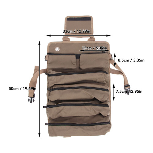 Roll-Werkzeugtasche, Oxford-Stoff, robuster Organizer 1