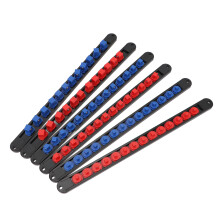 6-teiliger Steckschlüssel-Organizer 37,8  2,8 cm; 28/28/24 Clips