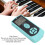 Digitaler Metronom-Tuner ABS 1200mAh 40-208 BPM LED 5