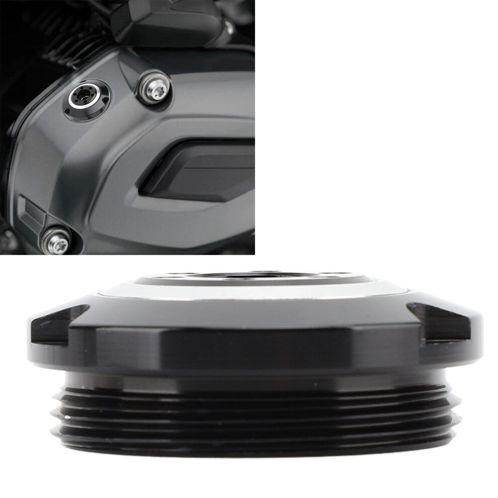 Motorcycle Engine Oil Filler Cap Aluminium Alloy Fuel Tank Cover Caps For Hp2 Enduro R1200gs R 1200 Gs Lc R1200r Black/Silver 5021313871892