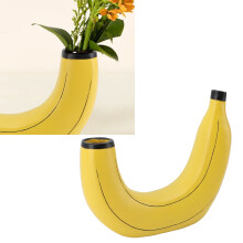 Bananenvase Deko aus Harz 20x17cm 7.9x6.7in