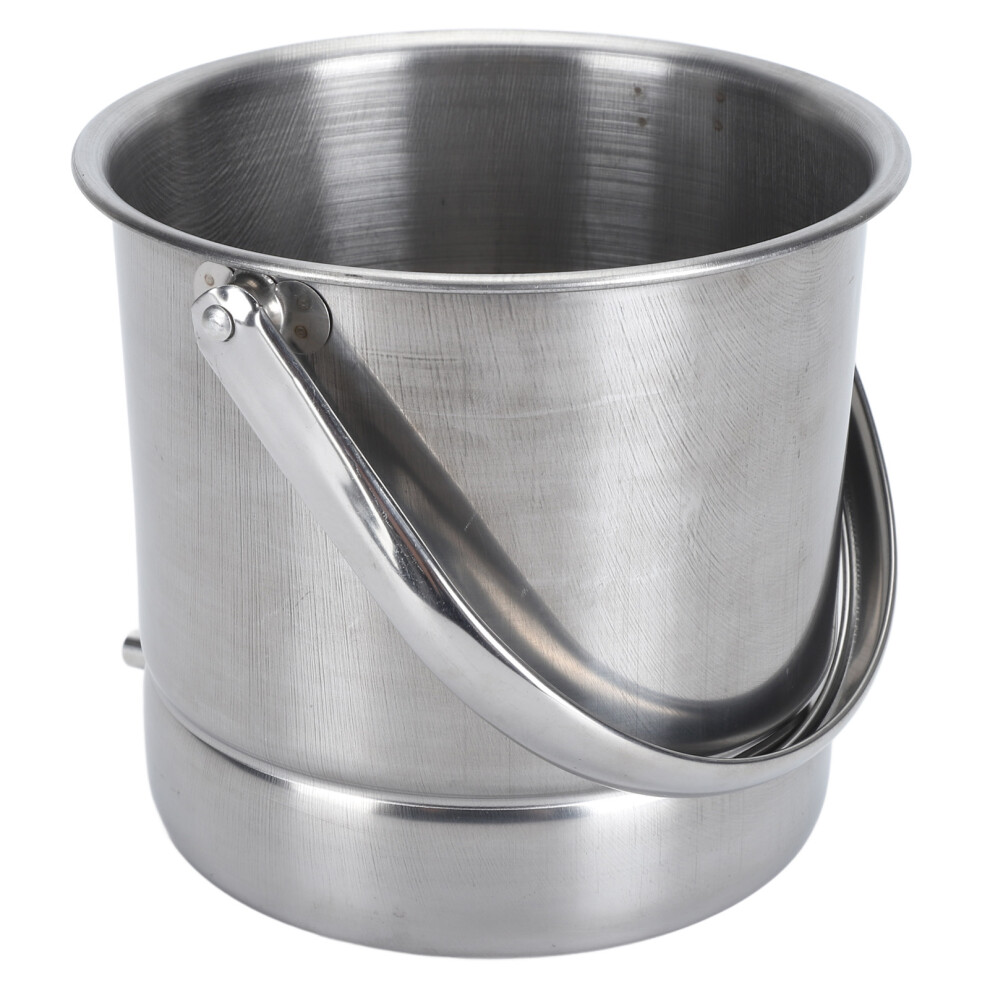 Enema Bucket Kit 1.6L Stainless Steel Bucket Reusable Shower Enema System for Colon Cleansing