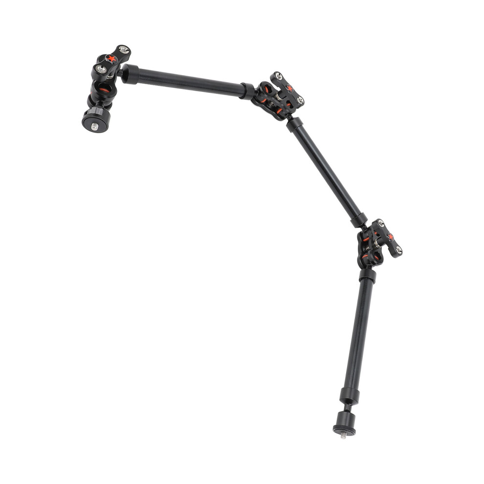 755Mm Universal Arm Stand 3 Sections Adjustable Photography Extension Support For Camera Microphone Phone Clip Light 4941313875656