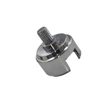 1/2''-13 Schalthebelknopf-Adapter 13/15/18 70589 Silber