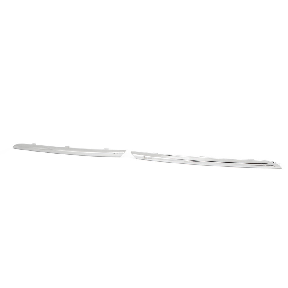1 Pair Front Bumper Grille Strip Trim 620759133R Chrome Grille Trim Insert For Clio Iv Facelift 2016 To 2019 3341313878427