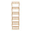 Living And Home (Light Brown, 6-Tier) Bamboo Folding Shoe Rack 5