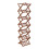 Living And Home (Dark Brown, 7-Tier) Bamboo Folding Shoe Rack 4