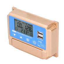 Doppel-USB-MPPT-Solarladeregler 30A Bluetooth für 12V/24V